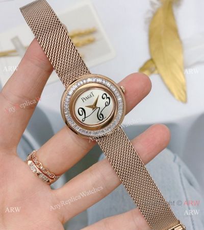 New Piaget Possession Rose Gold Arabic Dial Watches 29mm